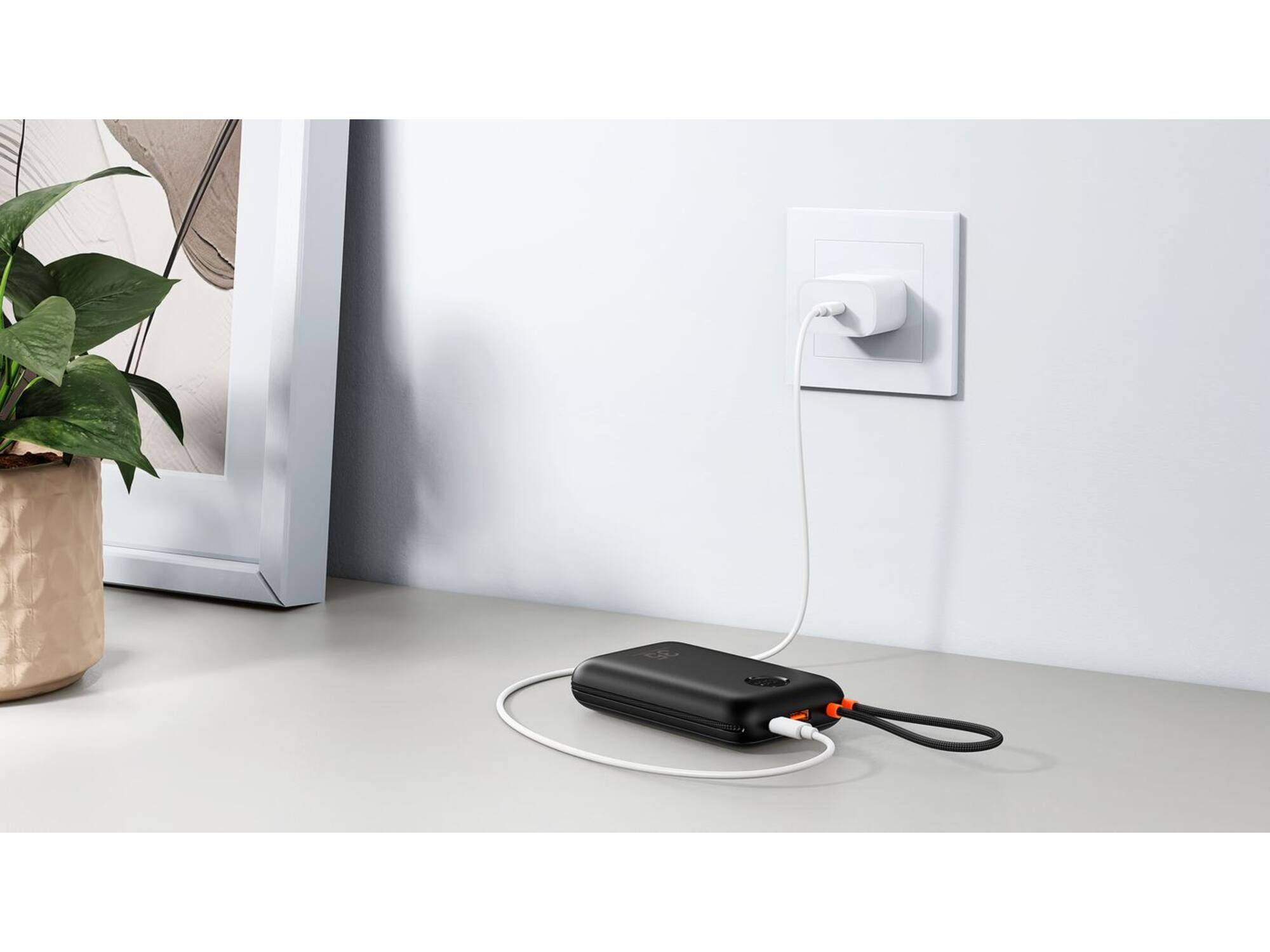 Veger K2 W2068 20.000 mAh Powerbank Zwart