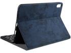 Just in Case Apple iPad 2022 Vintage Bluetooth Keyboard Cover Zwart
