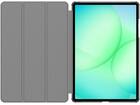 Just in Case Smart Tri-Fold Case - Samsung Galaxy Tab A11+ - Zwart