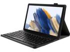 Just in Case Vintage Bluetooth Keyboard Cover - Samsung Galaxy Tab A8 - Blauw