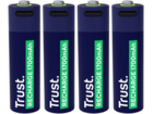 Trust USB-C oplaadbare AA-batterijen (4-pack)