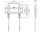 Gembird WM-42F-01 (23-42 inch)