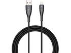 Veger V105 USB-A naar Lightning kabel 1.2m Nylon