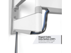 Vogel's TVM 5645 40 -77 inch Wit Draaibare tv-beugel