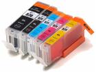 SecondLife Canon 570/571 Multipack Zwart + 3 kleuren