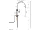 Quooker Flex Round RVS