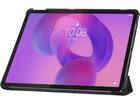 Just in Case Lenovo Idea Tab TriFold Smart Book Case Zwart