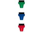 Polti PAEU0296 Gekleurde nylon borstelset (3 stuks)