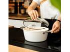 Cook & Pan Go Ivory Kookpan met deksel 20 cm