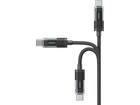 Veger CC16 USB-C naar USB-C kabel 1.5m Braided Aluminium 100 Watt met display