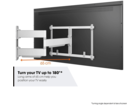 Vogel's TVM 5645 40 -77 inch Wit Draaibare tv-beugel