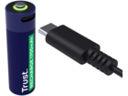 Trust USB-C oplaadbare AAA-batterijen