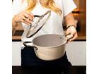 Cook & Pan Taupe of Mind Kookpan met deksel 22 cm