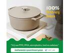 Cook & Pan Taupe of Mind Gietijzeren braadpan 28 cm