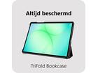 Just in Case Smart Tri-Fold Case - Samsung Galaxy Tab A11+ - Zwart