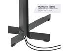 Vogel's TVS 3690 Zwart TV Vloerstandaard (40-77 inch)