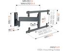 Vogel's TVM 3665 Muurbeugel Oled (40-77 inch)