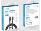 Veger CC03 USB-C naar USB-C kabel 1.5m Braided Aluminium 240 Watt