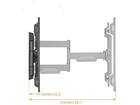 Cavus WME106 Muursteun dubbele arm (37 - 55 inch)