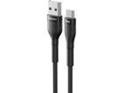 Veger AC04 USB-A naar USB-C kabel 1.2m Braided Aluminium 66 Watt