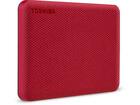 Toshiba Canvio Advance 4TB Rood