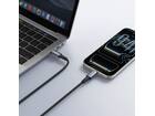 Veger CC2 USB-C naar USB-C kabel 1.5m Braided Aluminium 240 Watt