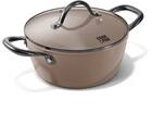 Cook & Pan Taupe of Mind Kookpan met deksel 22 cm