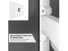 Vogel's TVM 5645 40 -77 inch Wit Draaibare tv-beugel