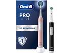 Oral-B PRO 1 Duo Edition Cross Action Roze/Zwart