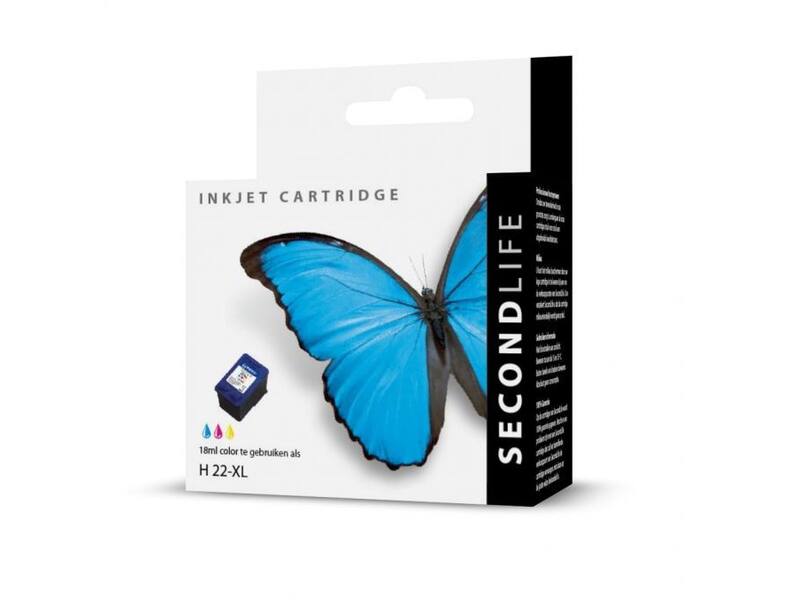 SecondLife HP 22 XL Color