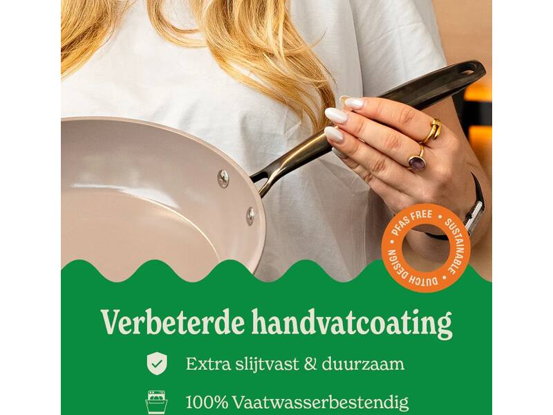 Cook & Pan Taupe of Mind 2-delige Koekenpannenset