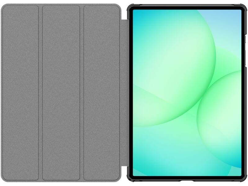 Just in Case Smart Tri-Fold Case - Samsung Galaxy Tab A11+ - Zwart
