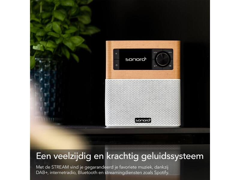 Sonoro STREAM X Esdoorn/Wit