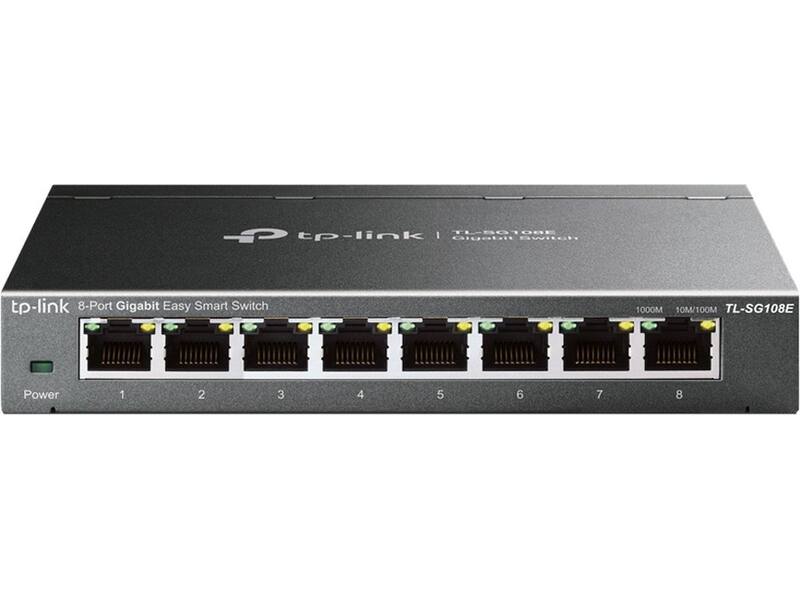 TP-Link TL-SG108E 8-poorts Gigabit Easy Smart