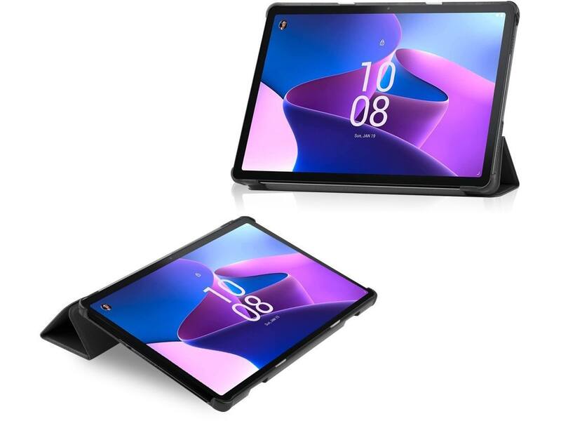 Just in Case Smart Tri-Fold Case - Lenovo M10 - Zwart