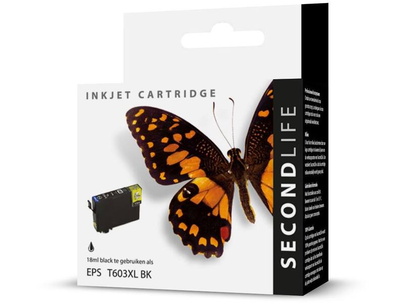 SecondLife Epson 603 XL Zwart