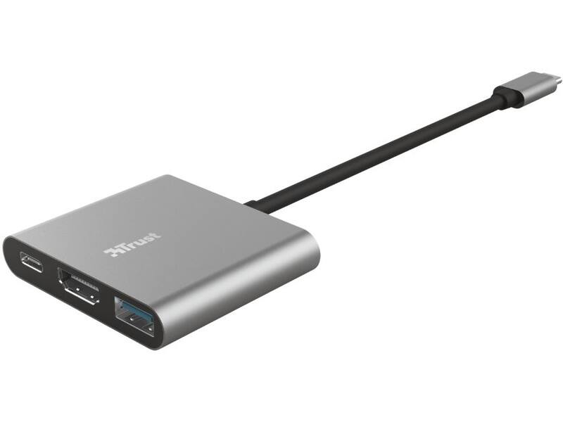 Trust Dalyx 3-in-1 USB-C-adapter