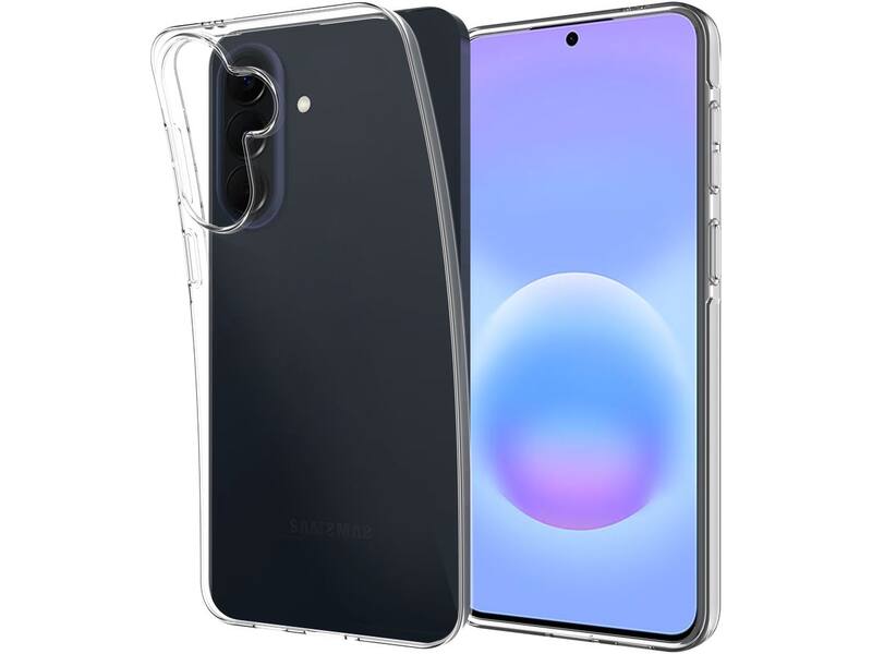 Just in Case Zero% Case Samsung Galaxy A57 Soft TPU Back Cover Transparant