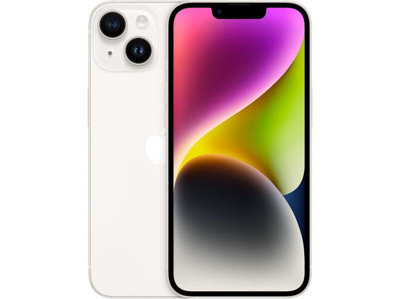 Apple iPhone 14 128 GB Wit Renewed (Zo goed als nieuw)