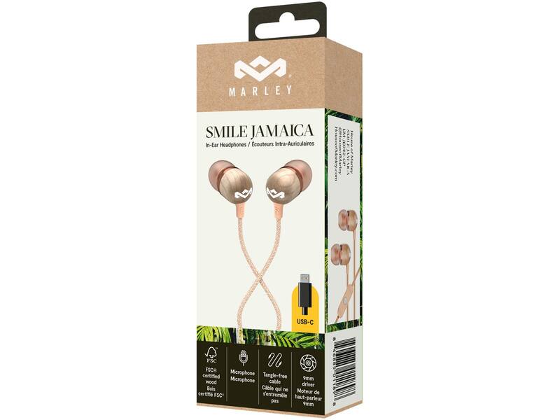 House of Marley Smile Jamaica USB-C Copper