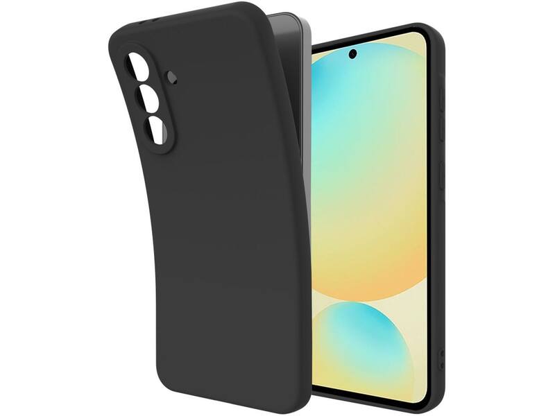 Just in Case Premium Liquid Color TPU Case Samsung Galaxy A26 Zwart