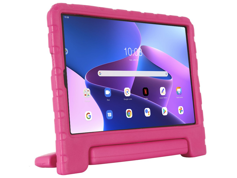 Just in Case Lenovo Tab M10+ Gen 3 Kids Case Roze