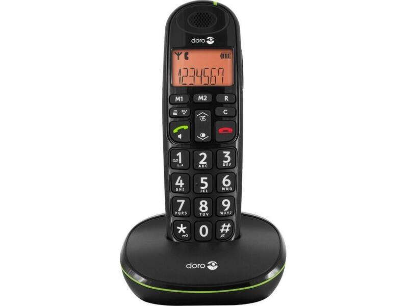 Doro PhoneEasy 100w Zwart