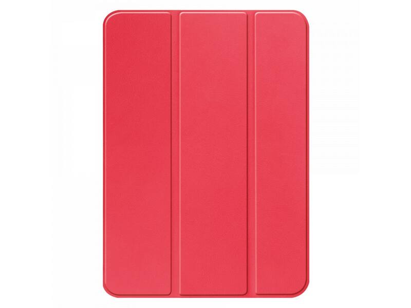 Just in Case Smart Tri-Fold Case - Apple iPad 2022 - Rood