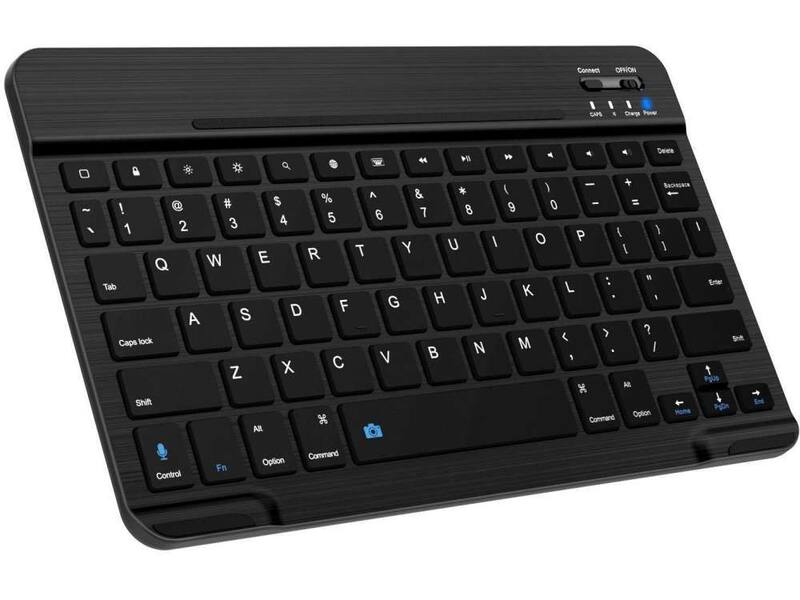 Just In Case Just in Case Premium Bluetooth Keyboard - Apple iPad 10.2 - Zwart