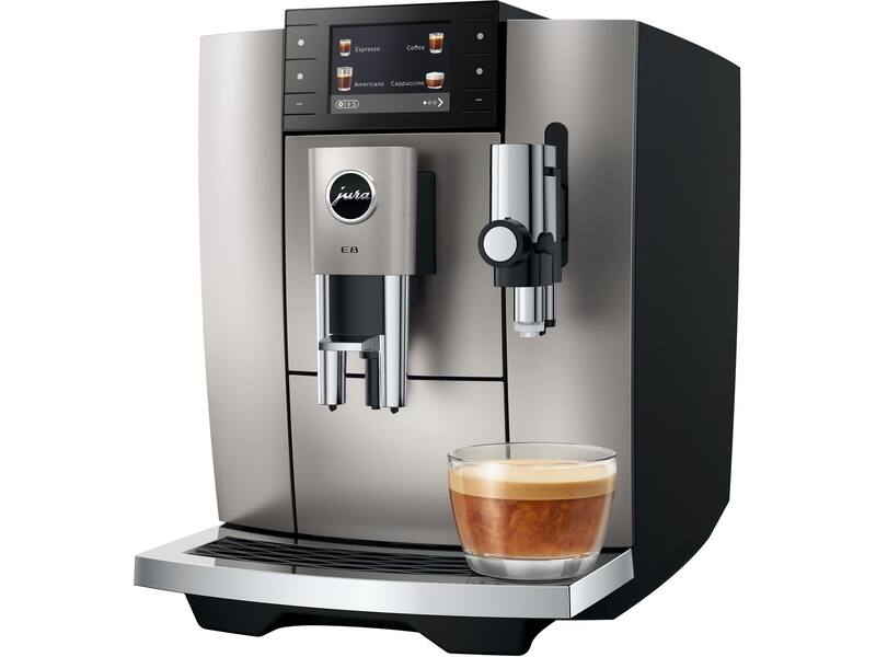 JURA E8 Midnight Silver (ED)