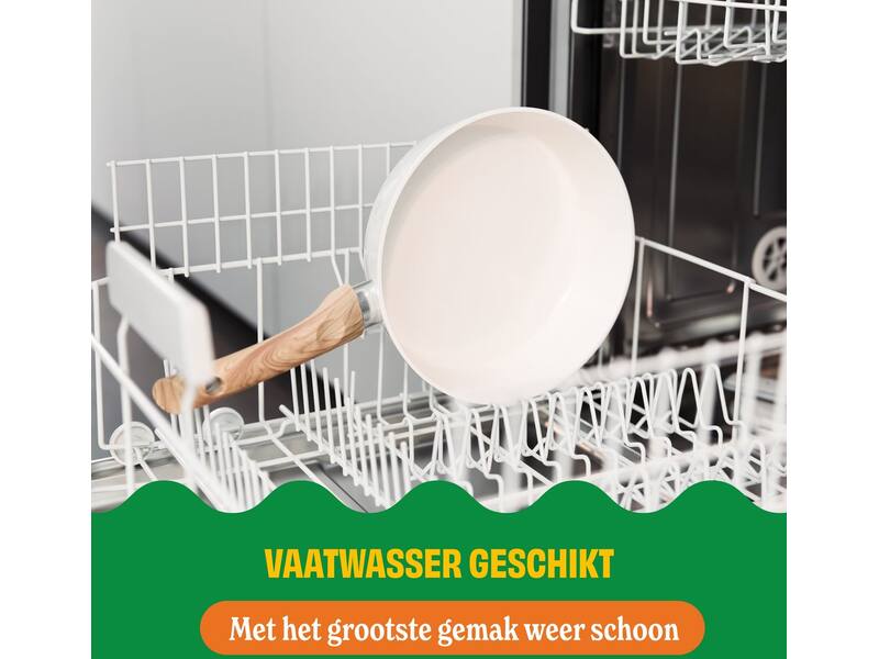 Cook & Pan Taupe of Mind Kookpan met deksel 22 cm