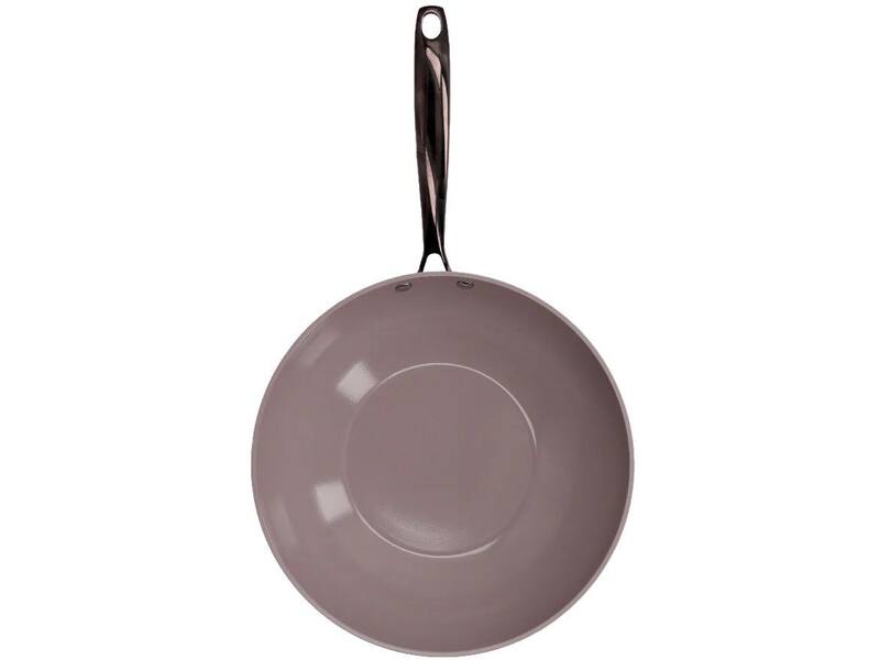 Cook & Pan Taupe of Mind Wokpan 30 cm