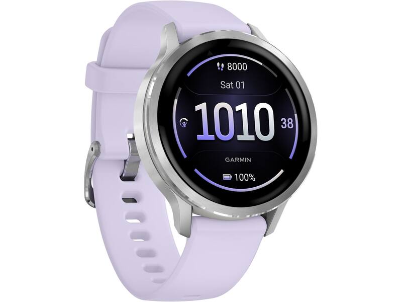 Garmin Venu 4 41mm Zilver/Paars