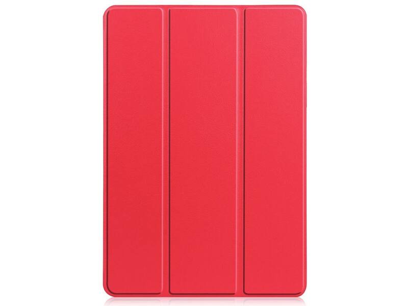 Just in Case Samsung Galaxy Tab S7 TriFold Smart Book Case Pen Slot Rood